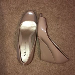 Cream colored Wedges